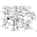 TOYOTA 16351-66010 Genuine Water By-Pass Outlet