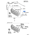Toyota Cover, Headlamp, LH