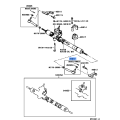 TOYOTA Genuine 45047-69100 Left Tie Rod End Sub-Assembly