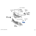 TOYOTA 53123-33120 Moulding, Radiator Grille Side, Rh