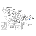 Steering Main Shaft Assembly - Toyota Land Cruiser 1998-2003