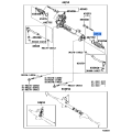 Toyota BOOT, STEERING RACK, NO.1 45535-50010