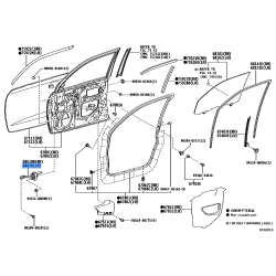 Check Assy Fr Door Lh
