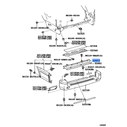 Reinforcement Sub-Assy,Rear Bumper To