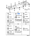 Toyota OEM Genuine Body Mounting Bolt 52217-60030