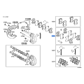 TOYOTA 04945-50110 Genuine Shim Kit, Anti Squeal, Front Brake