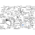 TOYOTA 16577-58040 Pipe, Radiator, No.7