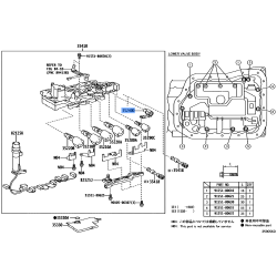 Toyota OEM Genuine Transmission 3-Way Solenoid Assembly 35240-71010