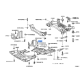 Toyota Engine Under Cover, Rear LH 51444-30171