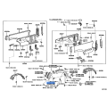 TOYOTA 61681-60900 Extension Sub-Assy, Rear Wheel Opening No.1