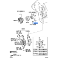 TOYOTA 16307-51011 Genuine Fan Bracket Sub-Assembly
