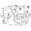 Toyota Genuine Back Door Torsion Bar Assembly 68870-60021