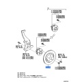 Lexus LS460 LS460L (2007-2017) RWD Front Brake Rotor Set (x2) - OEM Genuine