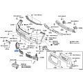 Toyota Cover, Front Bumper Hole, RH