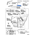 TOYOTA 4Runner GX460 Right Rear Door Belt Weatherstrip 2010-2023