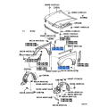 Front Fender Support Plate RH - Toyota