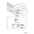 Toyota Front Marker Lamp Lens Right Hand (RH) - 81731-30110