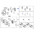 TOYOTA 04465-35330 Genuine Disc Brake Pad Kit