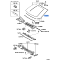 TOYOTA 75531-02190 Moulding, Windshield Outside