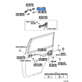 Toyota Rear Door Outside Handle Cover Left Hand