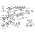 Toyota Genuine OEM Piston Ring Set 13013-30051