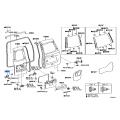 Back Door Check Assembly, Left Hand - Toyota Land Cruiser GRJ200 VDJ200 2015-2021
