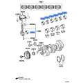 TOYOTA 13041-31090-03 Connecting Rod Bearing Set
