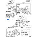 Toyota OEM Fluid Coupling Assembly 16210-31040