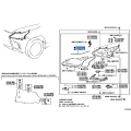 Toyota OEM Hood to Front End Seal 53395-60101