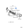 TOYOTA 53145-12010 Genuine Radiator Grille Garnish Clip