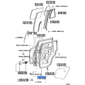 Toyota Genuine 67871-60070 Weatherstrip Rear Door RH OEM