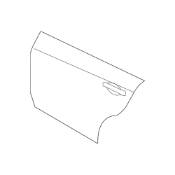 Panel-Rear Door,Outer Lh