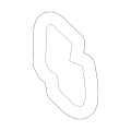 NISSAN 21049-AE000 Genuine Engine Coolant Pipe O-Ring