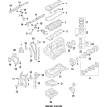 NISSAN Bearing Set-Crankshaft 12207-40F00