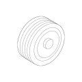 NISSAN OEM PULLEY ASSEMBLY 11925-JK20D