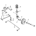 NISSAN 43210-D0100 Genuine Bearing, Rear Axle Inner