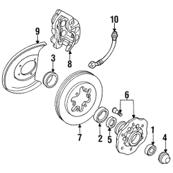 Hub Oil Seal Inner Fr
