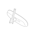 Genuine Nissan Rear View Mirror 96321-2Y900