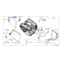 Nissan Genuine 27277-JA00A Cabin Air Filter Fits Altima / Maxima / Murano / Infiniti and More