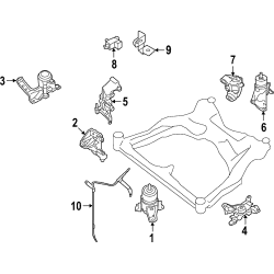 Bracket-Engine Mounting,R