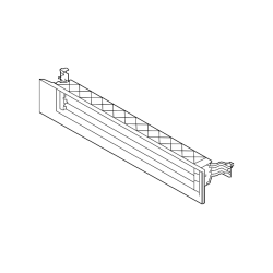 Grill Radiator Lower With Sensor