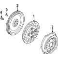 NISSAN Genuine 12313-10600 DOWELL-FLYWHEEL