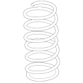 NISSAN 54010-EA011 Genuine Front Spring