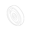 NISSAN 11927-7S000 Genuine Pulley-Idler
