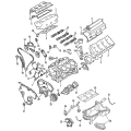 Nissan Piston w/Pin A2010-7Y002, New Genuine OEM Part