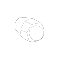 Genuine Nissan Wheel Nut 40224-1LA3A ARMADA QX80