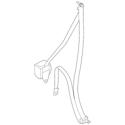 Belt Assy-Tongue, Pretens