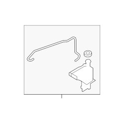 Nissan Versa Engine Coolant Reservoir Overflow Radiator Tank 21710ED000 OEM