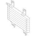 Transmission Oil Cooler - Nissan Frontier, Xterra, Pathfinder 2005-2007