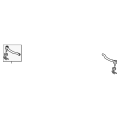 NISSAN D8520-1JA0B Genuine Outer Tie Rod Socket